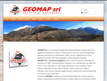 Tablet Screenshot of geomapsrl.it